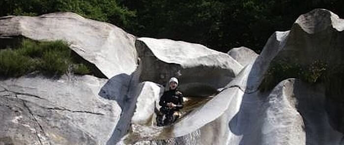 Tagestour Canyoning Tessin - Boggera