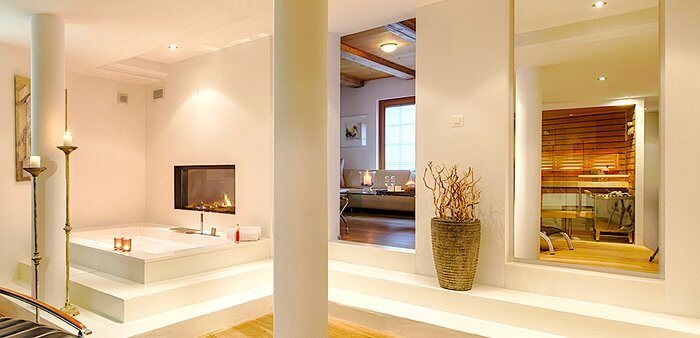 Stöckli Suite mit Whirlpool Sauna Dampfbad