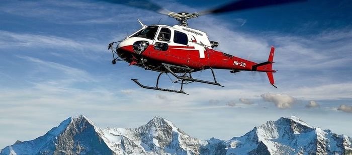Helikopter Rundflüge Eiger - Mönch - Jungfrau