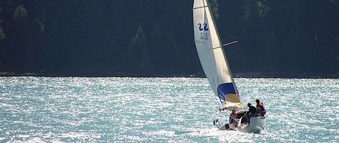 'Private' Segelkurs bei St. Moritz