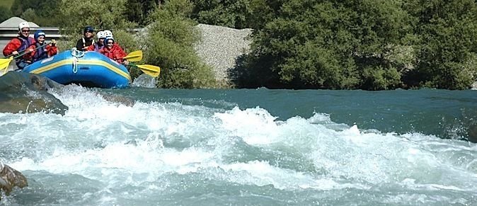 Rafting Halbtagestour Rhein