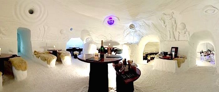 Ein Märchen im Eis - Iglu Suite mit Whirlpool