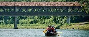 Gemütliche Tagestour Kanu Reuss - Gisikon (LU) bis Bremgarten (AG)