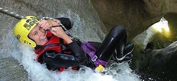 Spektakuläres Canyoning Chli Schliere