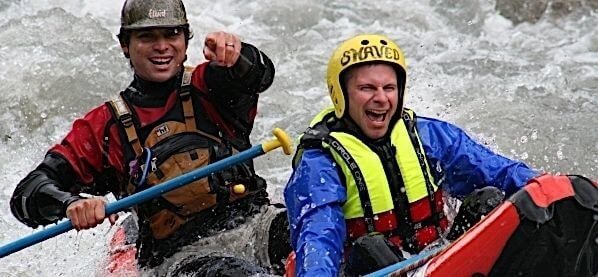 Wildwasser Tandem Kajak - Rafting Lütschine