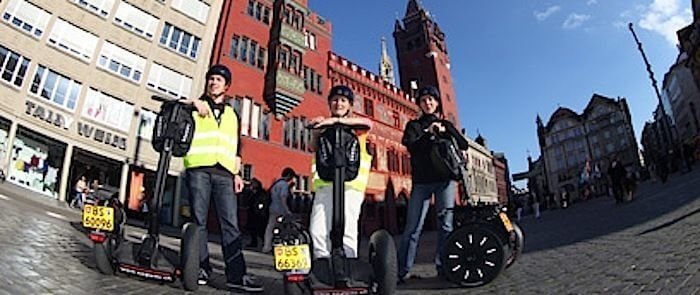 Mit dem Segway in Basel die Altstadt entdecken