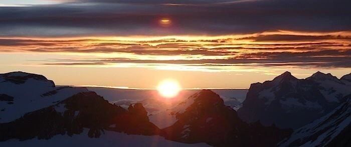Sonnenaufgangswanderung Berner Oberland