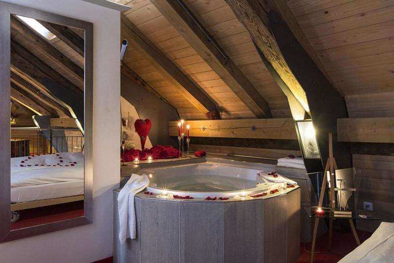 Romantik Whirlpool Zimmer